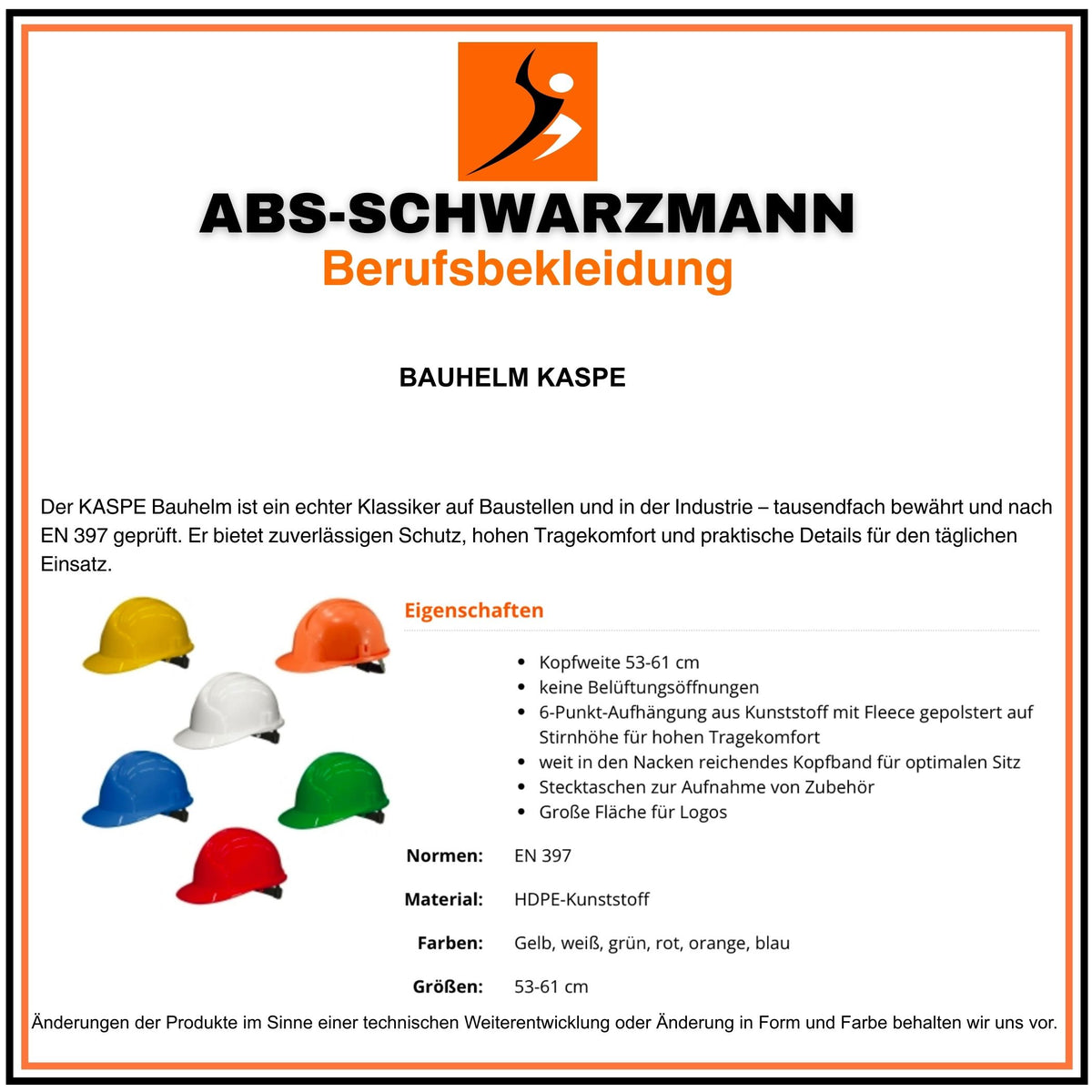 Beschreibung-Bauhelm
