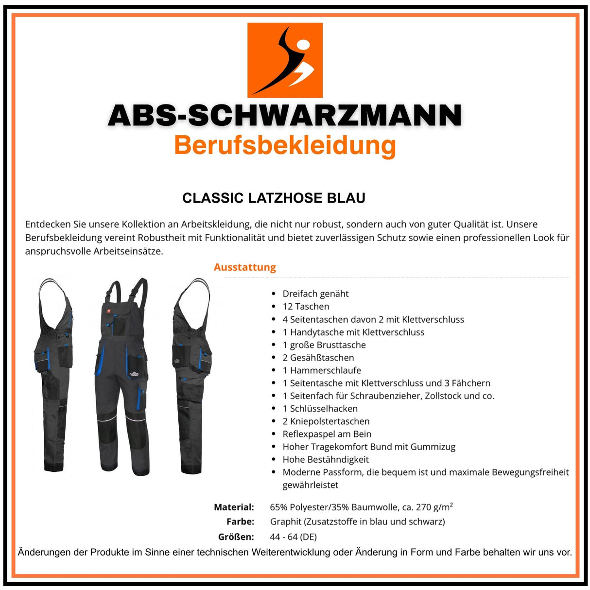 Beschreibung-ClassicLatzMaximus